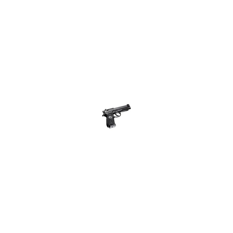Pistola BERETTA M92 A1 Negra CO2 BB Cal. .177  310 Fps Retroceso AUTO