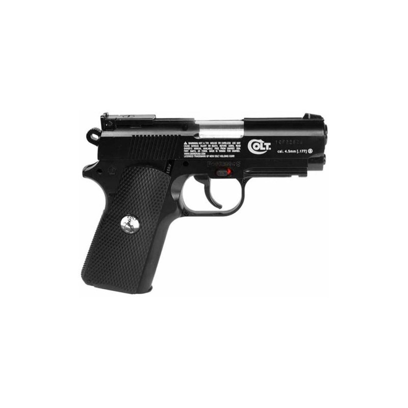 Pistola COLT DEFENDER Negra CO2 BB Cal. .177  440 Fps