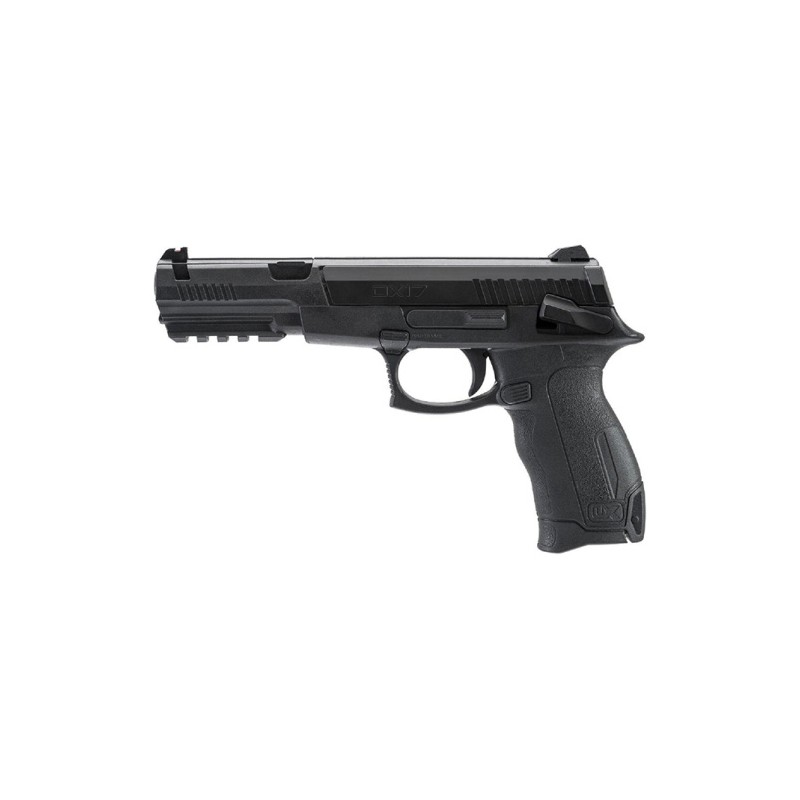Pistola UMAREX DX17 Neg Resorte BB Y Diabolo  Cal. .177 250 Fps