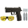 Pistola UX MCP Kit Negra CO2 BB CAL. .177 410fps (Lentes, 250 Bbs, 2 CO2)