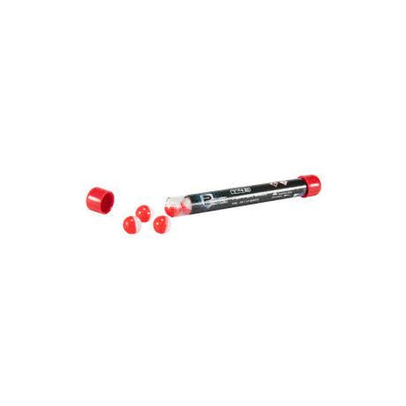 Bolita De Gas Pimienta P2P HDP50 Rojo/Blanco Cal. .50  10 Pzas.