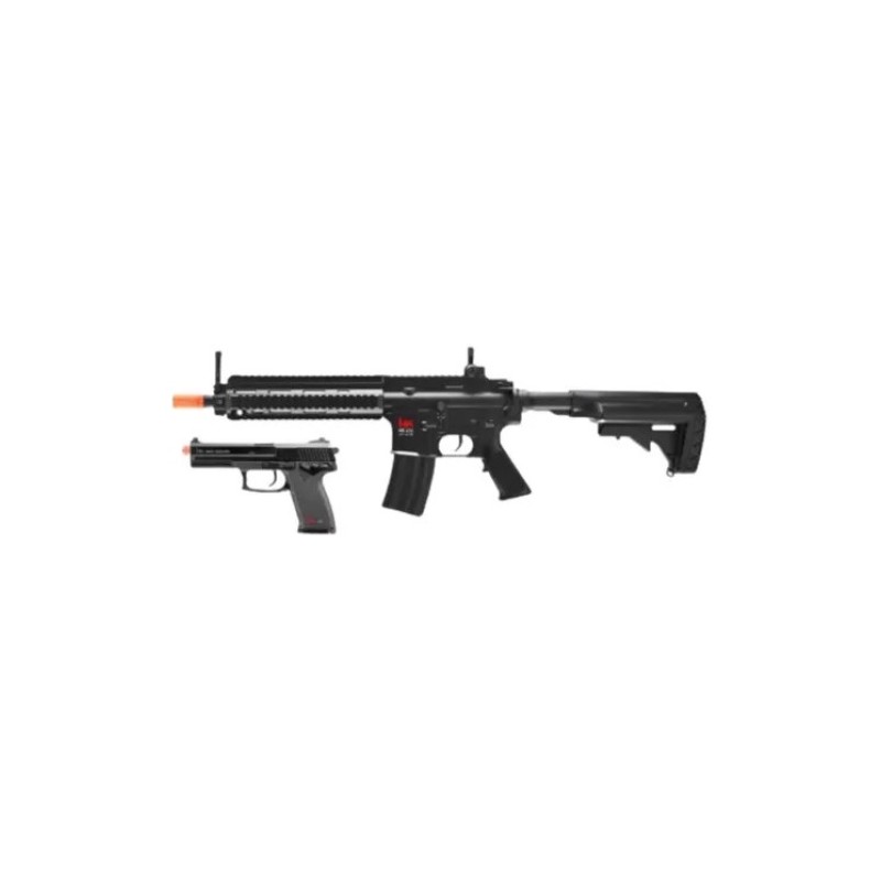 Metralleta HK416 Y Pistola HK MK23 Kit Negra (Bullets)