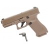 Pistola GLOCK 19X GEN5 Tan CO2 Bbs Cal. .177 360fps