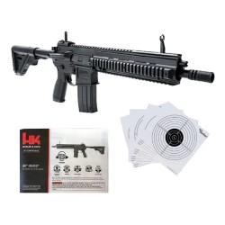 Escopeta H&K416 Negra CO2 Bbs Cal. .177 6 O 1 Tiro